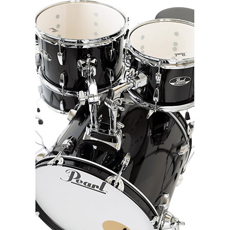 Roadshow+ Fusion 20'' 5 fûts Jet Black + Tabouret + 3 cymbales Solar RSS505BCC-31 Pearl