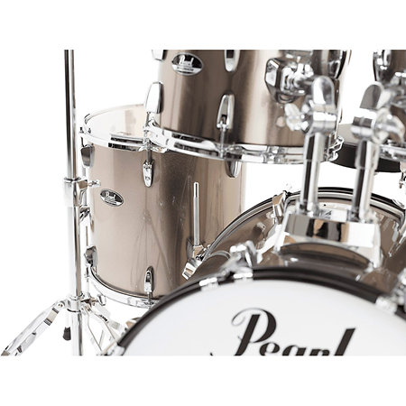 Roadshow Fusion 20" 5 fûts Bronze Metallic + Tabouret + 2 cymbales Sabian RSS505CC-707 Pearl