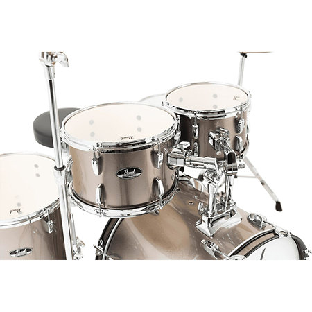 Roadshow Fusion 20" 5 fûts Bronze Metallic + Tabouret + 2 cymbales Sabian RSS505CC-707 Pearl