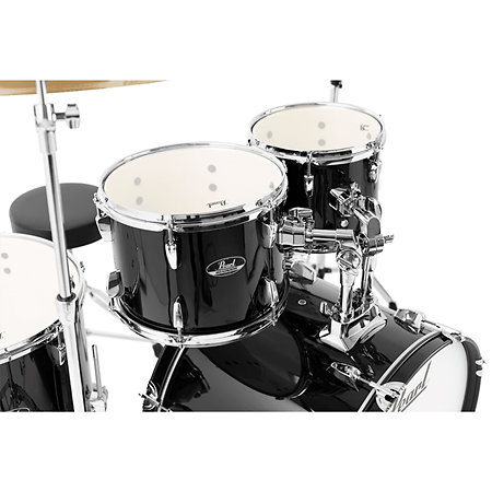 Roadshow Rock 22'' 5 fûts Jet Black + Tabouret + 2 cymbales Sabian RSS525SCC-31 Pearl
