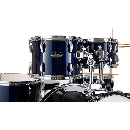 Roadshow Rock 22" 5 fûts Royal Blue Metallic + Tabouret + 2 cymbales Sabian RSS525SCC-743 Pearl