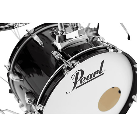 Pearl Roadshow Jazz 18" 5 fûts Jet Black + Tabouret + 2 cymbales Sabian RSS585CC-31