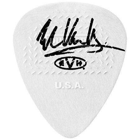 Dunlop EVHR03 EVH White with Black Stripes 0,60 mm Sachet de 24
