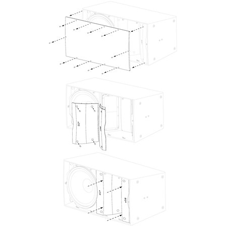 AMWG2060 ArenaMatch AM20 WaveGuide 60 (la paire) Bose Professional