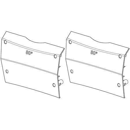 AMWG4080 ArenaMatch AM40 WaveGuide 80 (la paire) Bose Professional