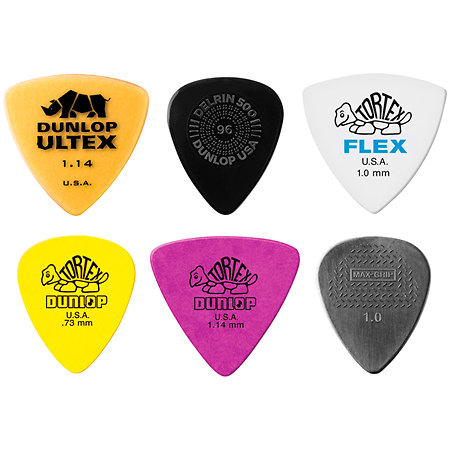 Dunlop PVP117 Variety Pack Basse Player's Pack Sachet de 6