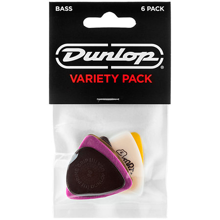 Dunlop PVP117 Variety Pack Basse Player's Pack Sachet de 6