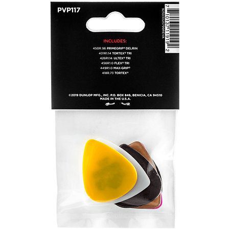 PVP117 Variety Pack Basse Player's Pack Sachet de 6 Dunlop