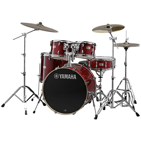 Yamaha Stage Custom Birch 20'' Cranberry Red + Pack HW680W