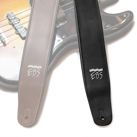 Smooth Leather Strap Black EBS