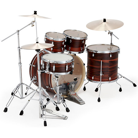 Decade Maple Rock 22" 5 fûts Matte Dark Walnut DMP925SC-828 Pearl