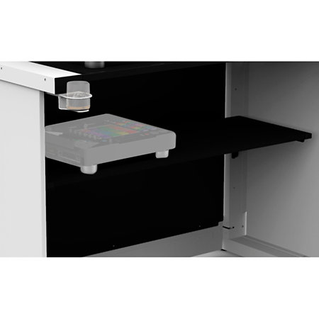 B3 Under Counter Shelf Black Humpter