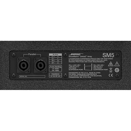 ShowMatch SM5 DeltaQ Bose Professional