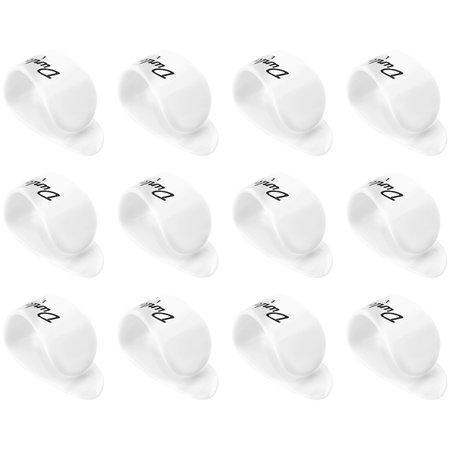 Dunlop 9003 Onglet pouces Blancs Larges Sachet de 12
