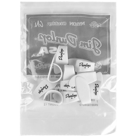 9003 Onglet pouces Blancs Larges Sachet de 12 Dunlop