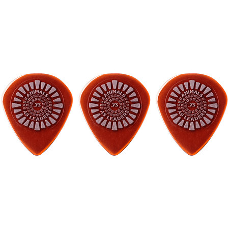 Dunlop AALP01 Animals as Leaders Brown Primetone 0,73 mm Sachet de 3