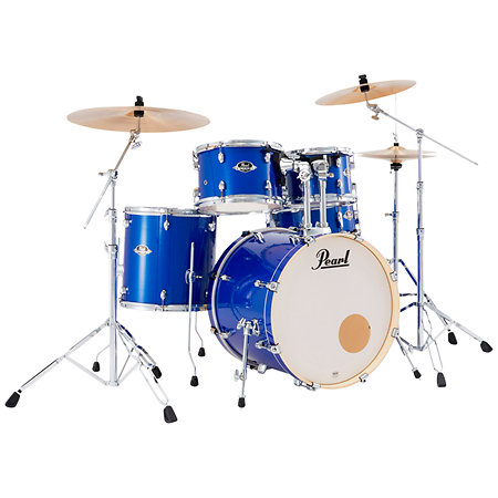 Export Fusion 20" 5 fûts Midnight Blue + 3 cymbales Sabian PX EXX705NBRC-863 Pearl