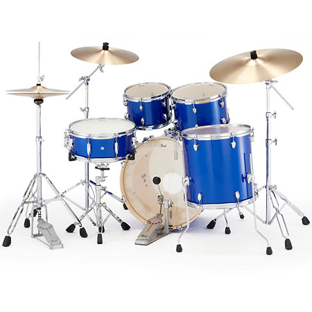 Export Fusion 20" 5 fûts Midnight Blue + 3 cymbales Sabian PX EXX705NBRC-863 Pearl