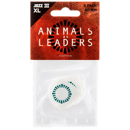 AALP03 Tosin Abasi Tortex Jazz III XL 0,60 mm Sachet de 6 Dunlop