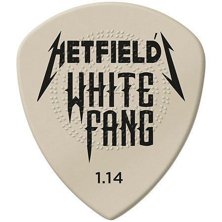 PH122P114 Hetfield's White Fang 1,14 mm Sachet de 6 Dunlop