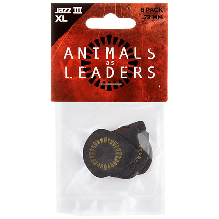 AALP04 Javier Reyes Tortex Jazz III XL 0,73 mm Sachet de 6 Dunlop