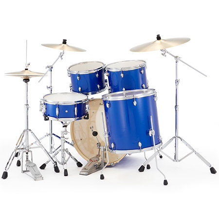 Export Standard 22" 5 fûts Midnight Blue + 3 cymbales Sabian PX EXX725NBRC-863 Pearl