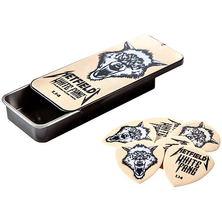 PH122T114 Hetfield's White Fang 1,14 mm Boîte de 6 Dunlop