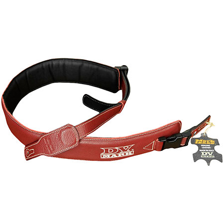 DV Mark Strap M DV Genuine Leather 65 mm Bordeaux