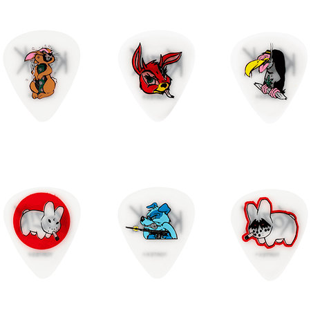Dunlop BL109P100 Frank Kozik 1,00 mm Sachet de 6