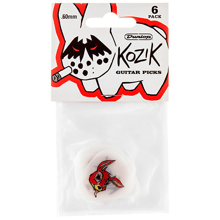 BL109P60 Frank Kozik 0,60 mm Sachet de 6 Dunlop