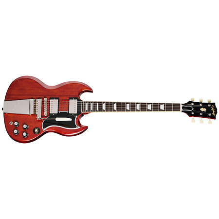 1964 SG Standard Reissue Maestro Vibrola Cherry Red + Etui Epiphone