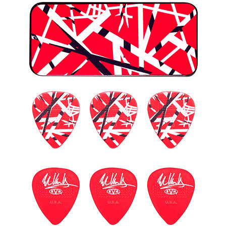 Dunlop EVHPT02 EVH Frankenstein 0,60 mm Boîte de 6