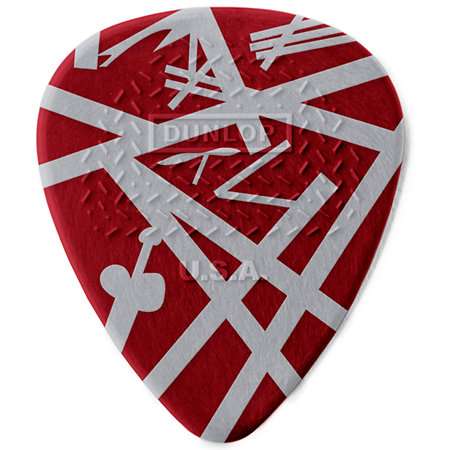 EVHR07 EVH Shark Guitar Max Grip Sachet de 6 Dunlop
