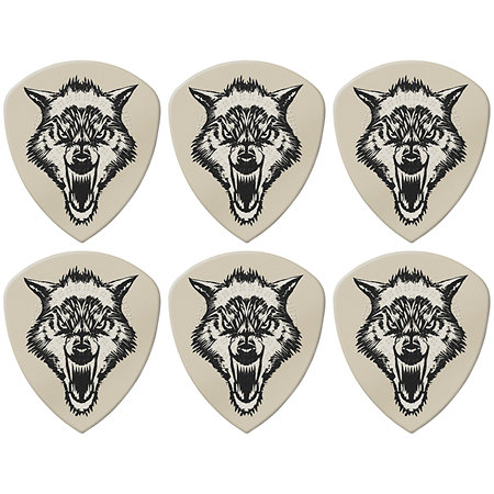 Dunlop PH122P100 White Fang 1,00 mm Sachet de 6