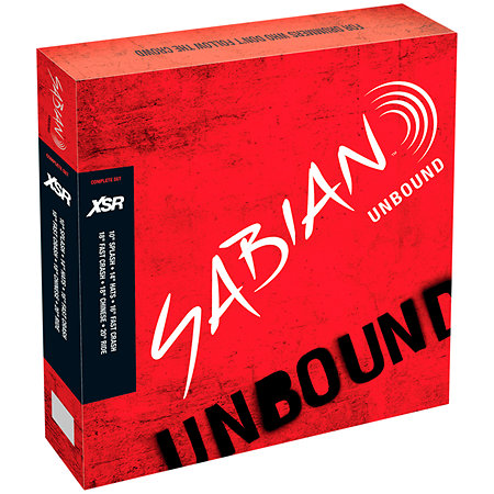 Sabian XSR5006B Pack XSR Set complet 10"-14"-16"-18"-20"-18''