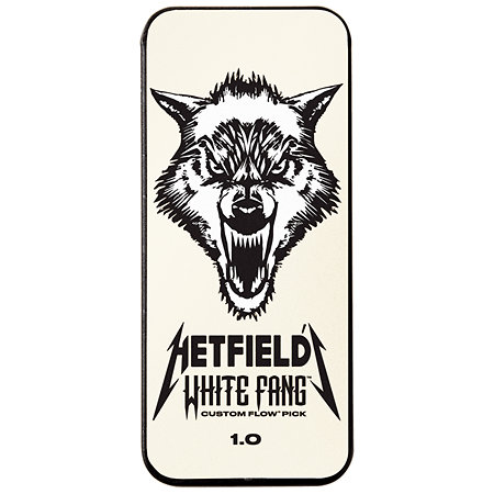 PH122T100 Hetfield's White Fang 1 mm Boîte de 6 Dunlop