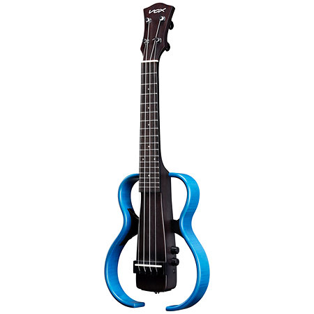 VFU-1-CFM TB Ukulélé électro-acoustique Frameless Érable Bleu Vox