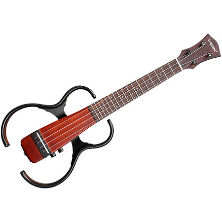 Vox VFU-1-CRW Ukulélé électro-acoustique Frameless Palissandre Black