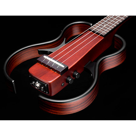 VFU-1-CRW Ukulélé électro-acoustique Frameless Palissandre Black Vox