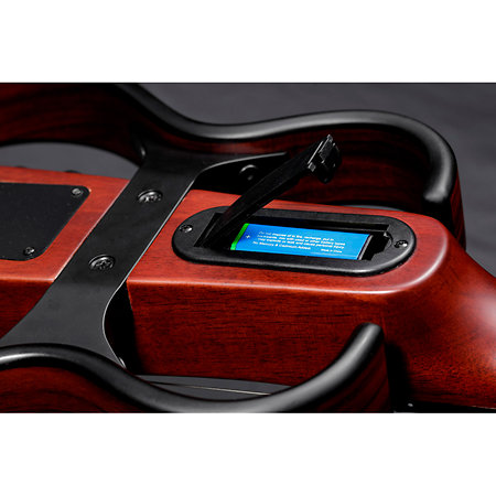 VFU-1-CRW Ukulélé électro-acoustique Frameless Palissandre Black Vox