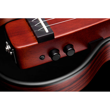 VFU-1-CRW Ukulélé électro-acoustique Frameless Palissandre Black Vox