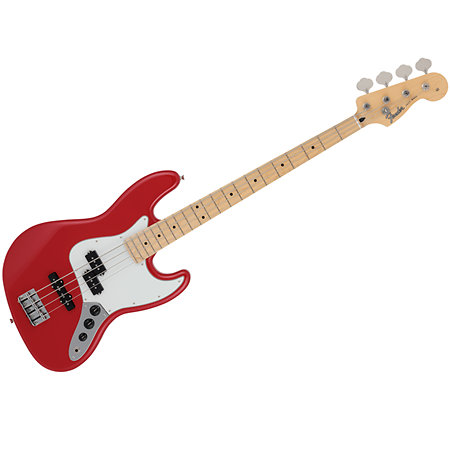 Japan Hybrid II Jazz Bass PJ MN 2024 Modena Red + Housse Fender
