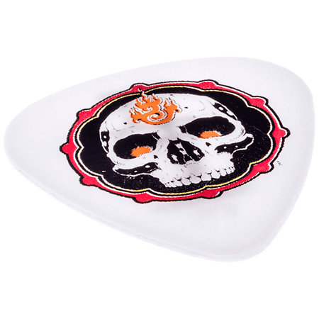 BL40R73 Alan Forbes Blackline Flame Skull 0,73 mm Sachet de 36 Dunlop