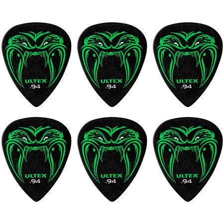 Dunlop PH112P94 Ultex Hetfield's Black Fang 0,94 mm Sachet de 6