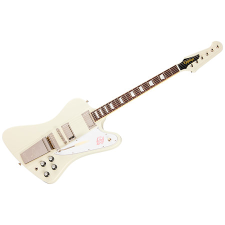 1963 Firebird V Maestro Vibrola Reissue Polaris White + Etui Epiphone