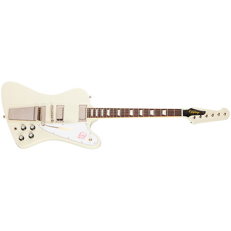 1963 Firebird V Maestro Vibrola Reissue Polaris White + Etui Epiphone