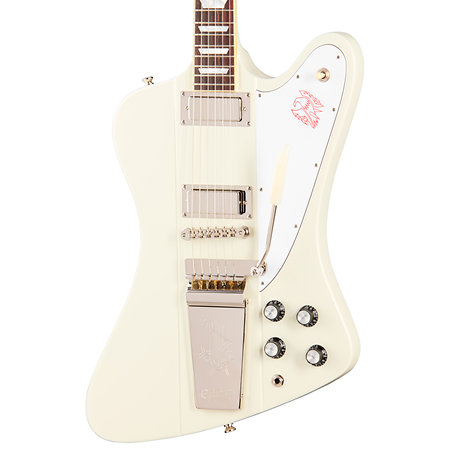 1963 Firebird V Maestro Vibrola Reissue Polaris White + Etui Epiphone