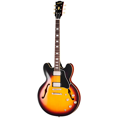 1962 ES-335 Reissue Vintage Burst + Etui Epiphone