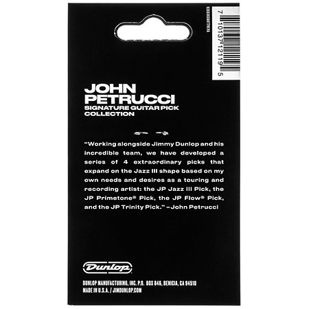 PVP119 Variety Pack John Petrucci Signature Player's Pack de 6 Dunlop