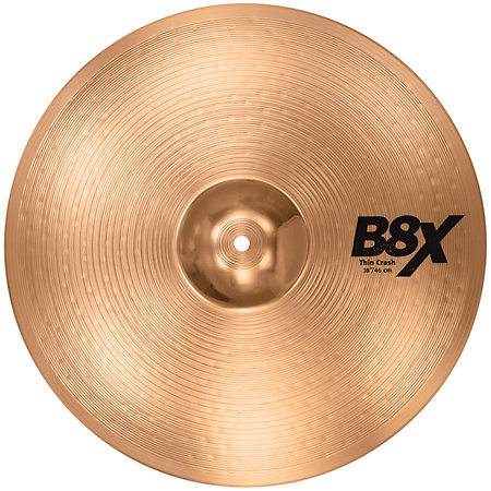 Sabian 41806X B8X 18" Thin Crash